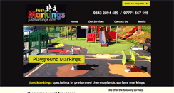 Desktop Screenshot of justmarkings.com